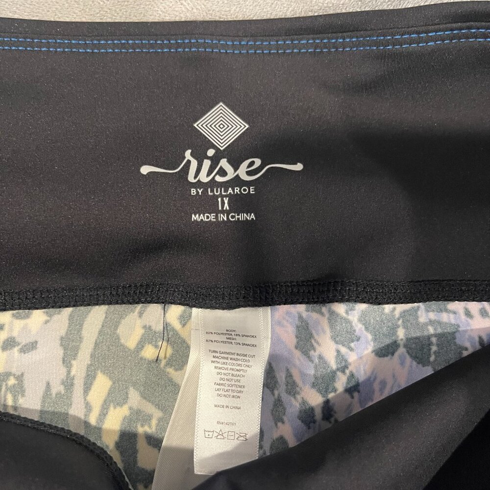 Lularoe RISE Fearless Capris 1X NWT - Picture 4 of 6